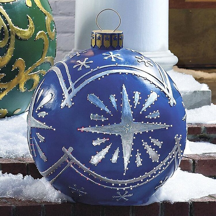 Outdoor Christmas PVC inflatable Decorated Ball – Vogue Gadget